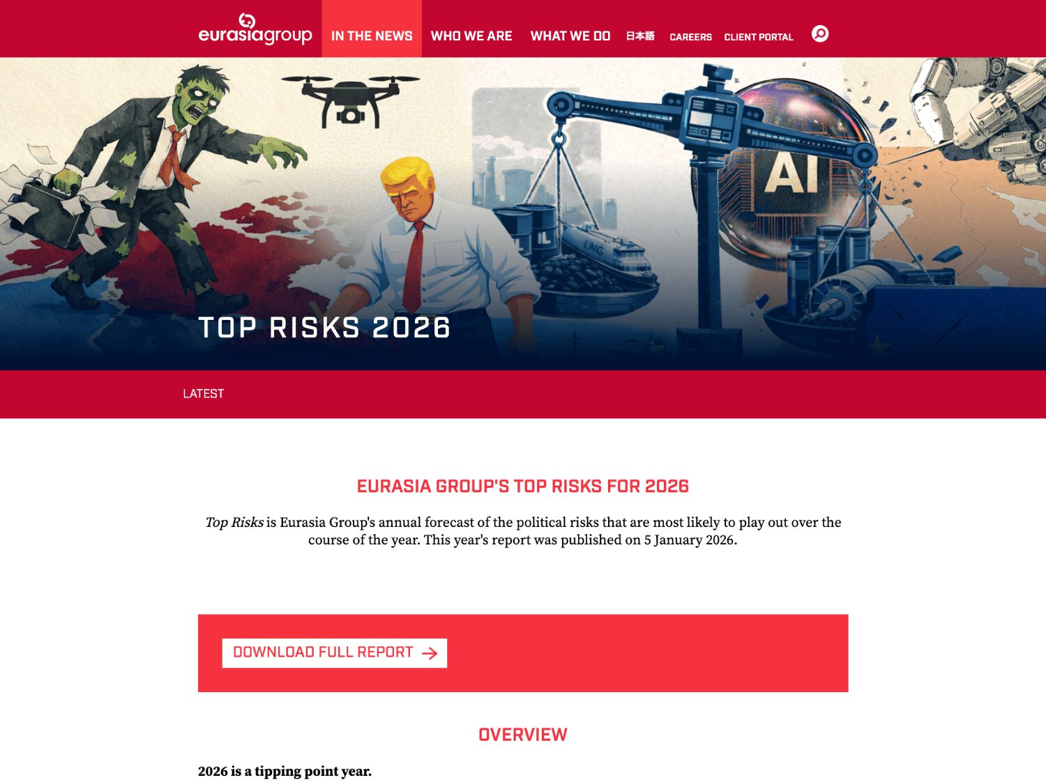 ユーラシアグループのサイト