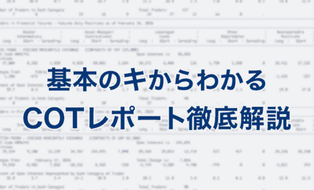 基本からわかるCOTレポート徹底解説