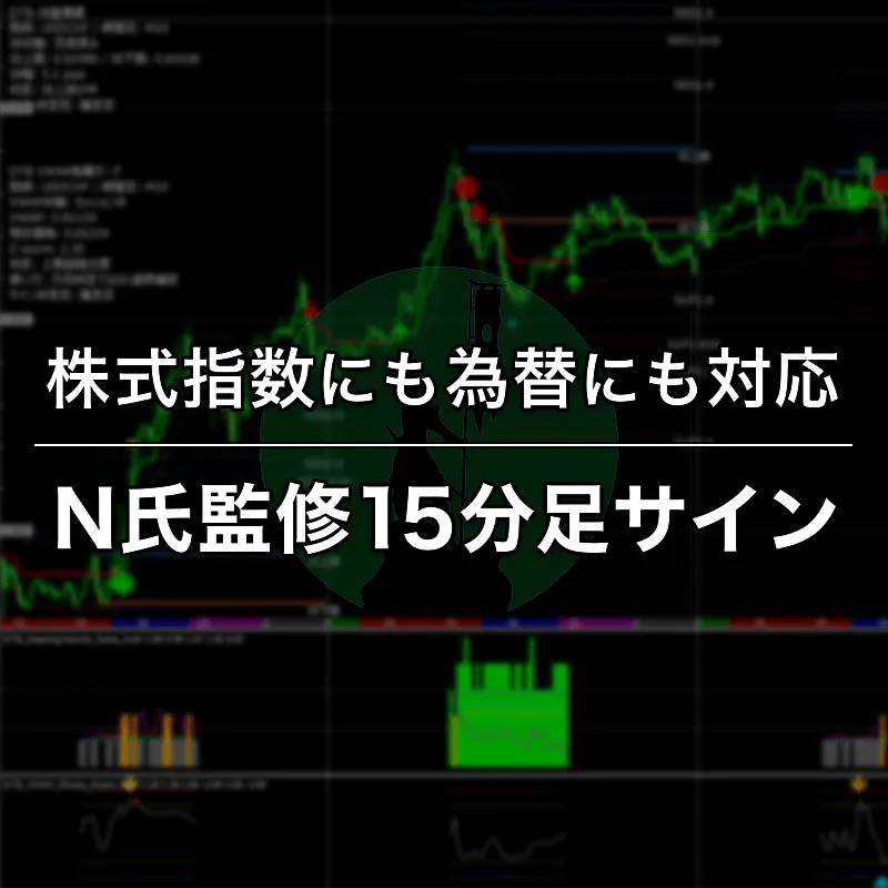 為替+株式指数に対応したN氏監修15分足サイン「DayTrade_IB_RF_Filter」