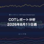 COTレポート分析 2026年8月11日週