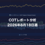 COTレポート分析 2026年8月18日週
