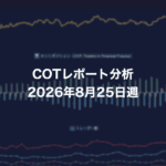 COTレポート分析 2026年8月25日週