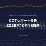 COTレポート分析 2026年10月13日週