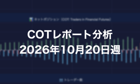 COTレポート分析 2026年10月20日週